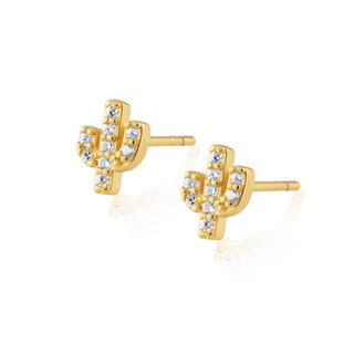 Mini Cactus Studs - Boutique Bella BellaEarrings