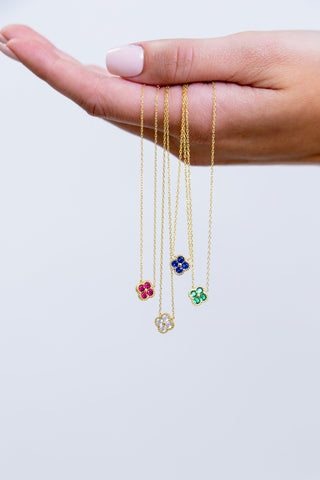 Mini Gracie CZ Pendant Necklace - Boutique Bella BellaNecklace