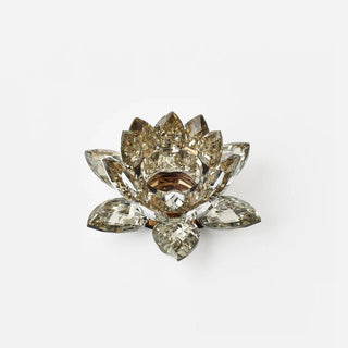 Mirrored Crystal Flower Votive Holder - Boutique Bella BellaCandle Holder