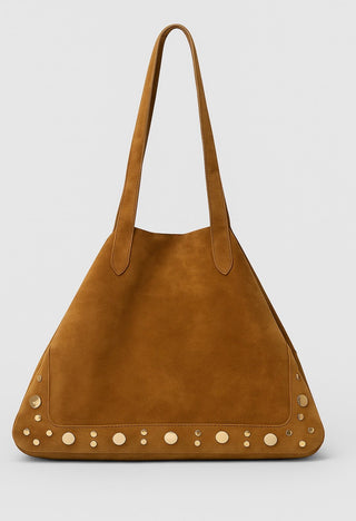 Mocha Edge Handbag - Boutique Bella BellaHandbag