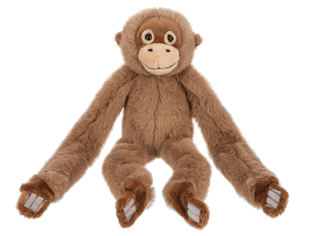 Monkey Hugs Hanging Plush - Boutique Bella BellaStuffed Animal