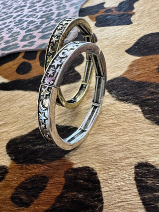 Moon & Star Harmony Bracelet - Boutique Bella BellaBracelet