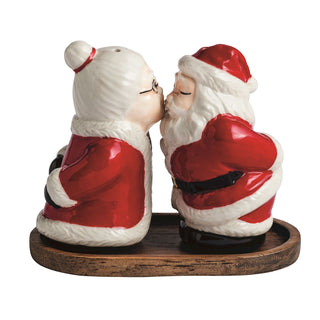Mr. & Mrs. Claus Salt & Pepper Set - Boutique Bella BellaChristmas Decor