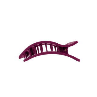 Mulberry Medium Flat Rectangle Hair Clip - Boutique Bella BellaHair Clip