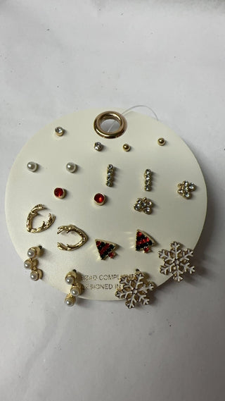 Multi Christmas Stud Pack 1 - Boutique Bella BellaChristmas Earrings