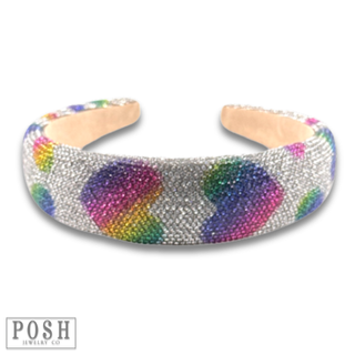 Multi-color rhinestone headband - Boutique Bella BellaHeadbands