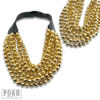 Multi-strand magnetic clasp necklace - Boutique Bella BellaNecklaces