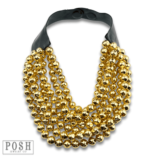 Multi-strand magnetic clasp necklace - Boutique Bella BellaNecklaces