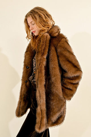 My Mink or Yours Faux Fur Jacket - Boutique Bella BellaJacket