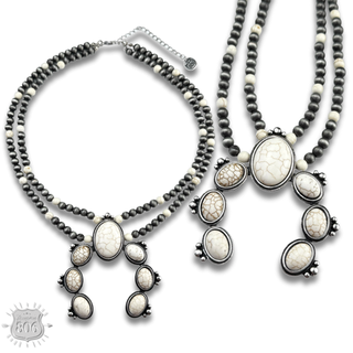 Western squash naja pendant necklace - LC