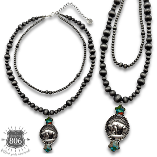 Buffalo nickel necklace