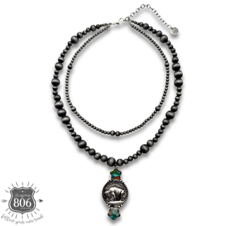 Buffalo nickel necklace