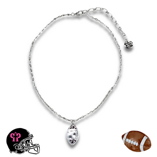 Football Game Day necklace with Austrian crystals - LC