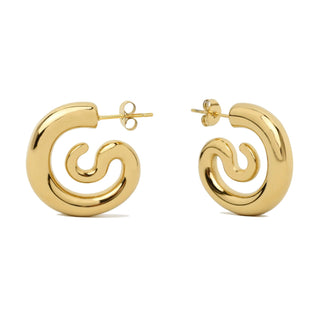 Nadine Hoops - Boutique Bella BellaEarring