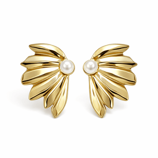 Natalie Pearl Earring - Boutique Bella BellaEarring