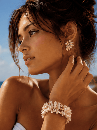Natalie Pearl Earring - Boutique Bella BellaEarring