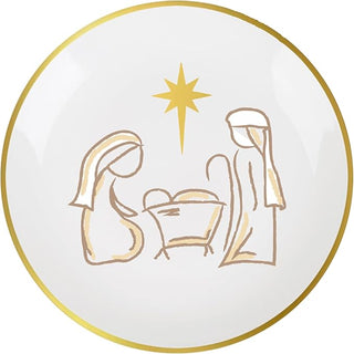 Nativity Appetizer Plate - Boutique Bella Bellaappetizer plate