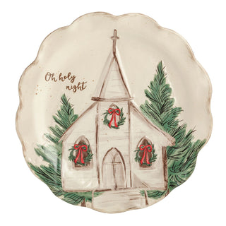 Nativity Church Platter - Boutique Bella BellaServing Platter