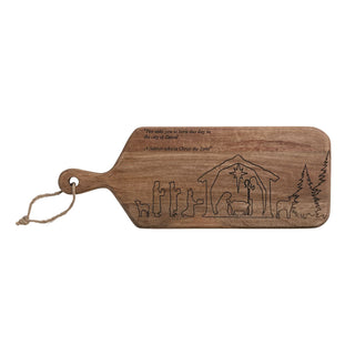 Nativity Paddle Board - Boutique Bella BellaCutting Board