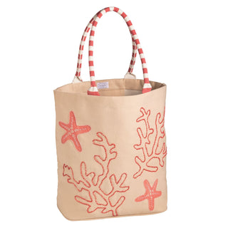 Natural Coastal Luxe Tote - Boutique Bella BellaTote Bag