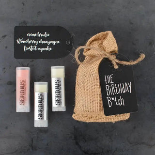 Natural Lip Balm Bundle - the Birthday Bitch - Boutique Bella BellaLip Balm