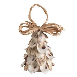 Natural Oyster Tree Light - Up Ornament - Boutique Bella BellaOrnament