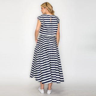 Navy Coastline Set - Boutique Bella Bellaskirt set
