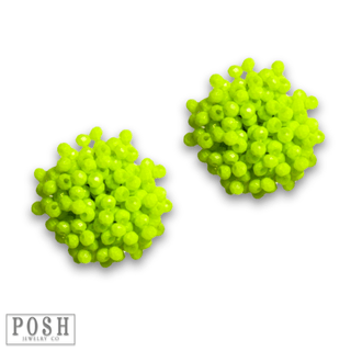 Neon cluster earring - Boutique Bella BellaEarrings
