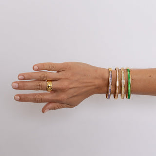 Nicola Cz Bracelet - Emerald - Boutique Bella BellaBracelets