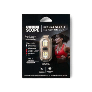 Night Scope Rechargeable LED Clip on Light - Boutique Bella BellaLights