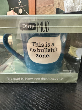 No Bullshit Zone Mug - Boutique Bella BellaMug