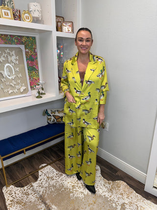 No Ducks Given Blazer Set - Boutique Bella BellaSets