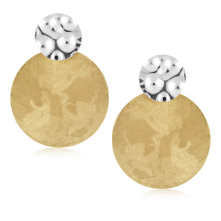 Noah Two Tone Statement Earring - Boutique Bella BellaEarring