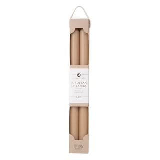 Northern Lights - 12" Taper Candles - 2pk (Cream) - Boutique Bella BellaTaper Candles