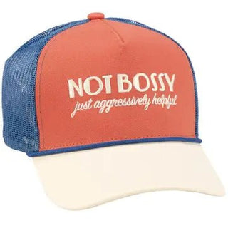 Not Bossy Trucker Hat - Boutique Bella BellaTrucker Hat