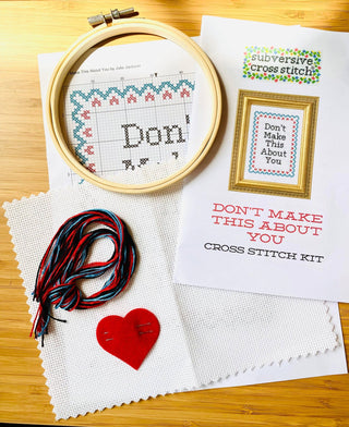 Not Today, Satan - Boutique Bella BellaCross Stitch Kit