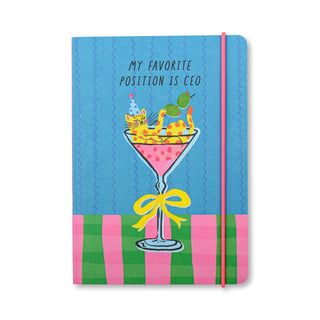 Notebook: My Favourite Position is CEO - Boutique Bella BellaNotebook
