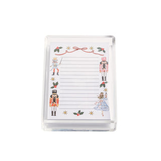 Nutcracker Notepad & Caddy Set - Boutique Bella BellaChristmas Stationery