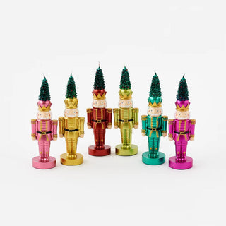 Nutcracker with Tree Candle - Boutique Bella BellaCandlesticks