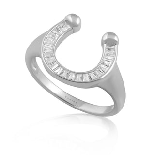 Off To The Races Signet Ring - Boutique Bella BellaRing