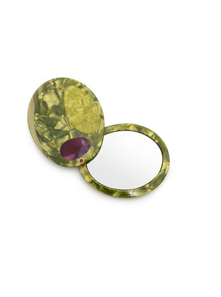 Olive Compact Mirror - Boutique Bella BellaCompact Mirror