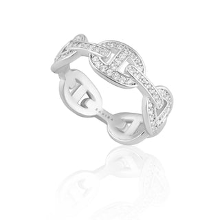 Olivia Chain Link Ring - Boutique Bella BellaRing