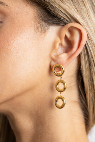 Ollie Link Earring - Boutique Bella BellaEarring