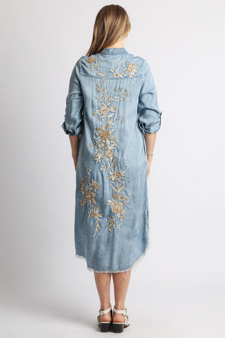 On the Ranch Midi Dress - Boutique Bella BellaDress
