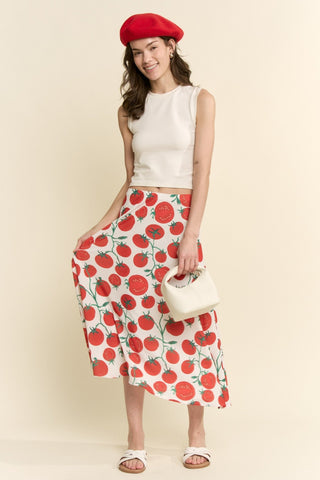 On the Vine Midi Skirt - Boutique Bella Bellamidi skirt