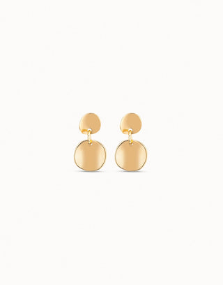 ORO CLASICOS - Circle drop earrings - Boutique Bella BellaEarrings