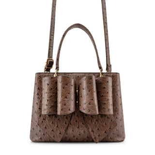 Ostrich Bow Statement Bag Like Dreams - Boutique Bella BellaAccessories