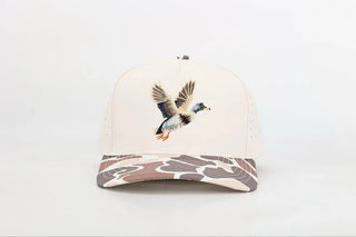 Outdoor Duck Embroidered Camo Hat - Boutique Bella BellaHat
