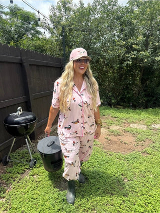 Outdoor Girl Luxe Pj Sets - Boutique Bella Bellapajama set