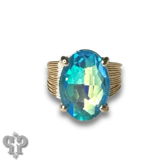 Oval rhinestone ring - Boutique Bella BellaRings